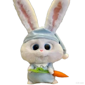 Kanin gosedjur från The Secret Life of Pets, 35 cm eller 50 cm