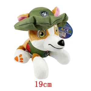Paw Patrol plyschfigur 19 cm med två poser och flera karaktärer