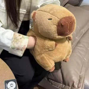 Capybara vinterplysch – extra stor mjukisdjur för hemmet