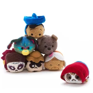 9 cm Kawaii Coco Tsum Tsum plyschfigur av Miguel, Hector och Ernesto