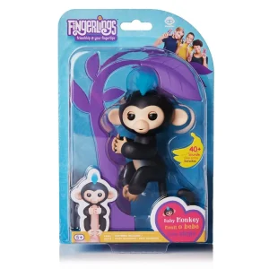 Fingerlings interaktivt babyapa-gosedjur med ljud och reaktioner