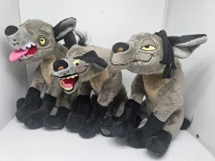 The Lion King-plyschleksak med Hyena Shenzi, 14 tum, set om 3