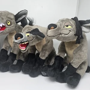The Lion King-plyschleksak med Hyena Shenzi, 14 tum, set om 3