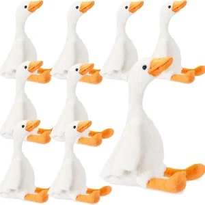 Silly Goose plyschgosedjur 25 cm för baby shower och födelsedag