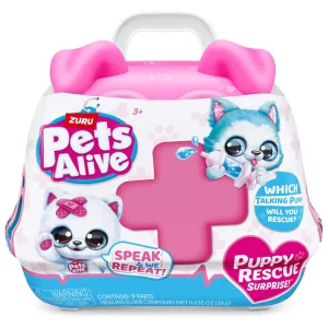 ZURU Pets Alive Puppy Rescue Surprise talande gosedjur med blind box