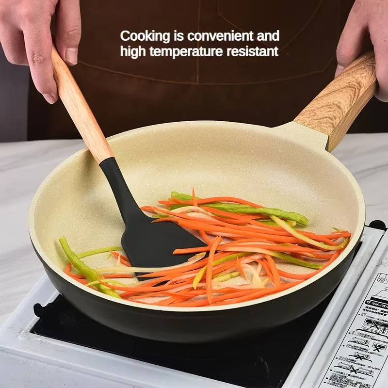 12-delars silikon köksredskapsset med non-stick redskap för matlagning 3 12-delars silikon köksredskapsset med non-stick redskap för matlagning - Bild 3