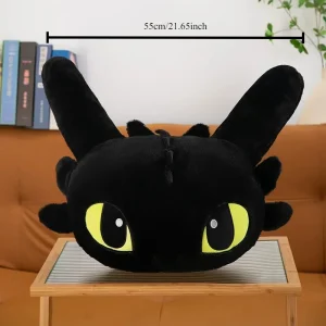 Toothless Dragon plyschkudde och body pillow för soffa och säng