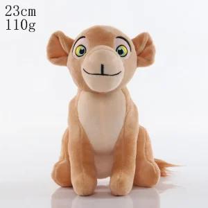 The Lion King Simba- och Nana-gosedjur i mjuk plysch, 13 eller 23 cm