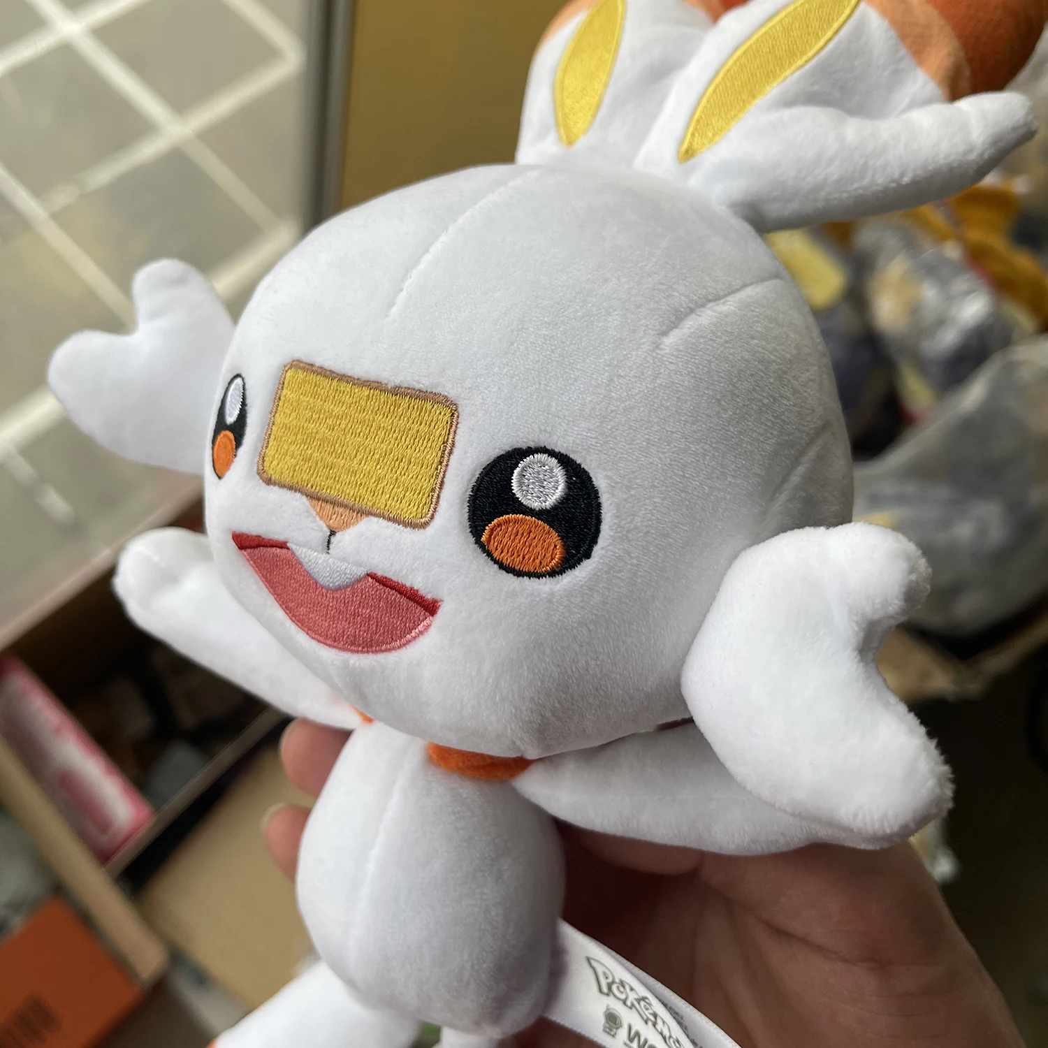 Pokmon plyschleksak Scorbunny, Grookey och Sobble – mjuka gosedjur 3 Pokmon plyschleksak Scorbunny, Grookey och Sobble – mjuka gosedjur - Bild 3