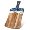 Skärbräda i resin med handtag, 36x22 cm – serveringsbräda