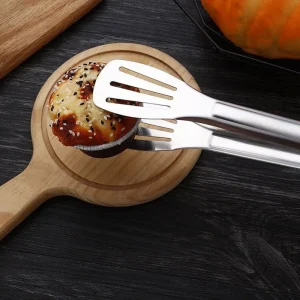 Alternative view of Multifunktionell stekspadeklämma i rostfritt stål för grill och kök