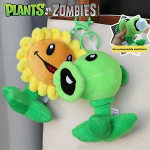 Plants vs Zombies-gosedjur som skolväskependant och nyckelring