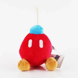 Plyschfigur King Boo, Bombette och Bullet Bill – mjuk leksak