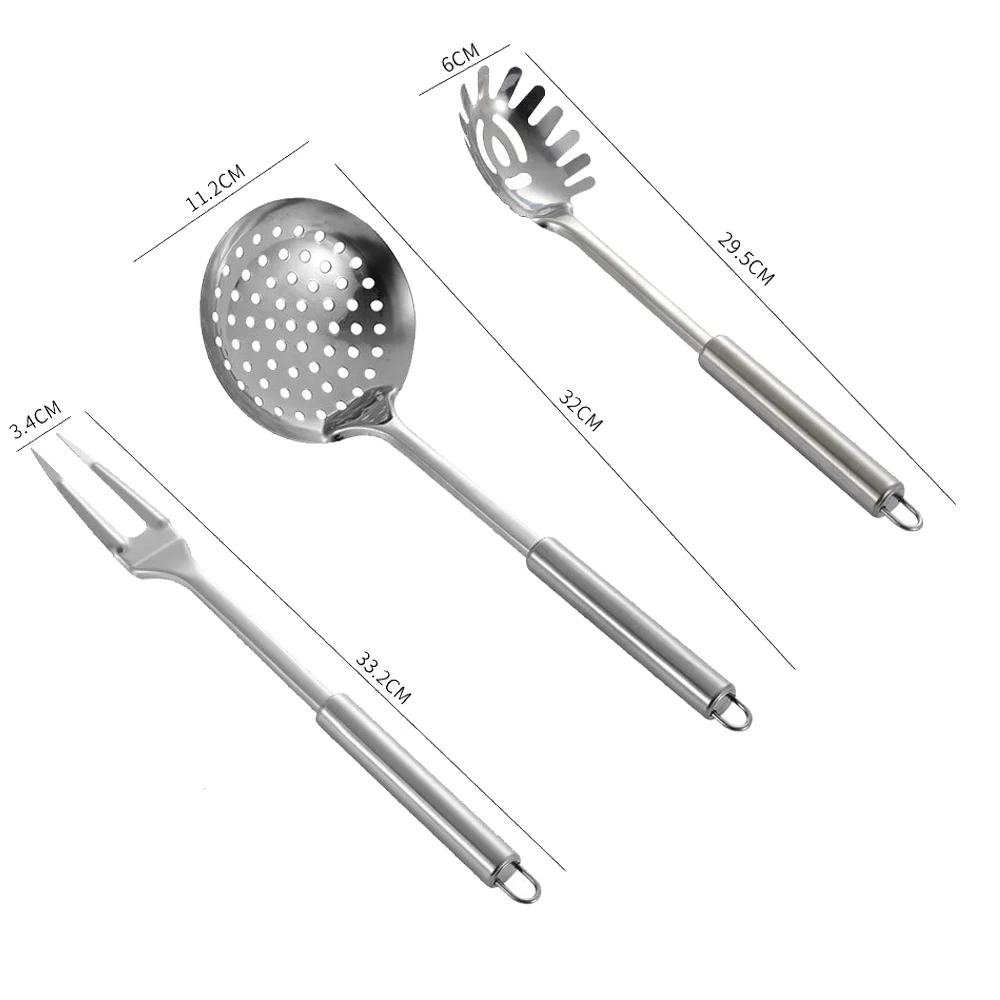 Rostfri matlagningsspade och slev i tjockare utförande 15 Rostfri matlagningsspade och slev i tjockare utförande - Bild 15