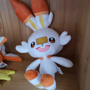 Pokmon plyschleksak Scorbunny, Grookey och Sobble – mjuka gosedjur 12 Pokmon plyschleksak Scorbunny, Grookey och Sobble – mjuka gosedjur