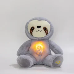 Kawaii andande gosedjur med musik och ljus, 25 cm 33 Kawaii andande gosedjur med musik och ljus, 25 cm
