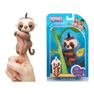 Fingerlings interaktivt babyapa-gosedjur med ljud och reaktioner