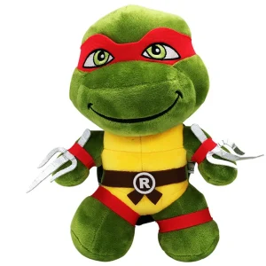 Teenage Mutant Ninja Turtles gosedjur i mjuk plysch, 4 karaktärer