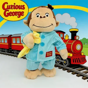 Curious George gosedjur i mjuk plysch – mjuk apa för fans