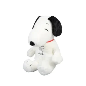 Snoopy-breathers mjukisdocka med musik, ljus och andningsfunktion
