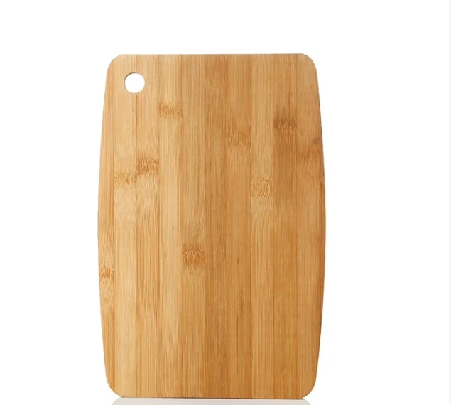 Dubbelsidas skärbräda i bambu med handtag för kök och matplats 8 Dubbelsidas skärbräda i bambu med handtag för kök och matplats - Bild 8