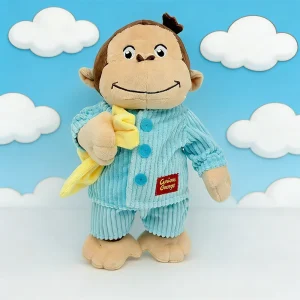 Curious George gosedjur i mjuk plysch – mjuk apa för fans