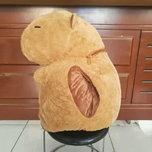 Capybara vinterplysch – extra stor mjukisdjur för hemmet