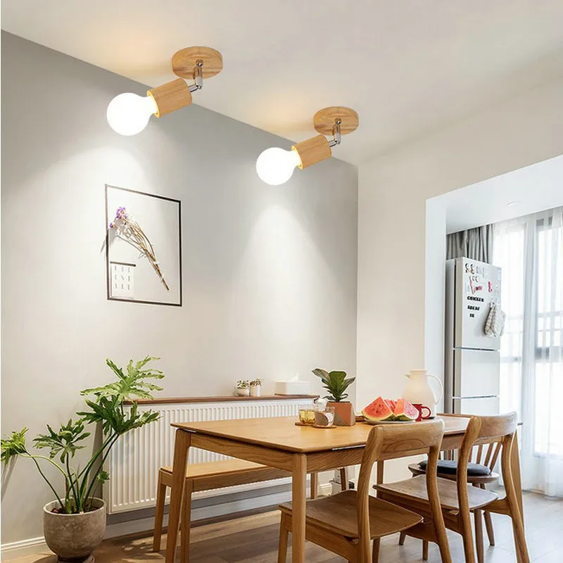 Justerbar nordisk LED-spotlight i trä med 1 eller 3 huvuden 3 Justerbar nordisk LED-spotlight i trä med 1 eller 3 huvuden - Bild 3