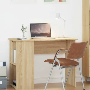 Skrivbord för hem och kontor i plywood med praktisk förvaring