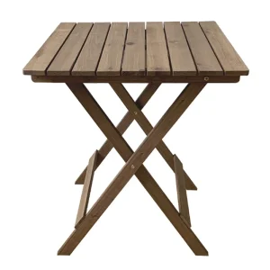 Fällbart träbord för utomhusbruk, picknick och balkong