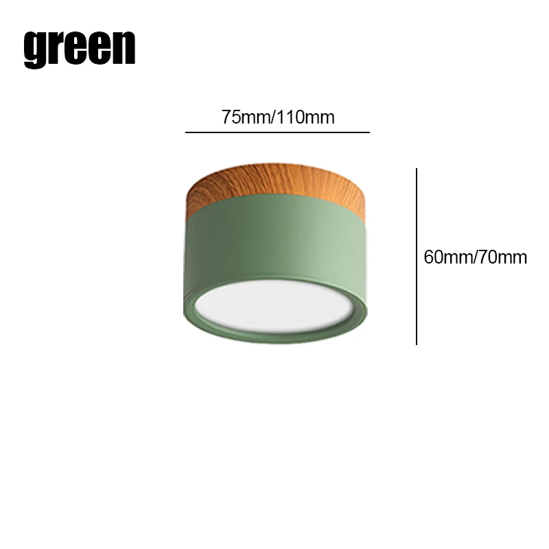 LED takspotlight 5W–15W, nordisk ytmonterad taklampa med dimmer 9 LED takspotlight 5W–15W, nordisk ytmonterad taklampa med dimmer - Bild 9