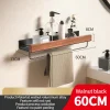 wood black 60cm bar