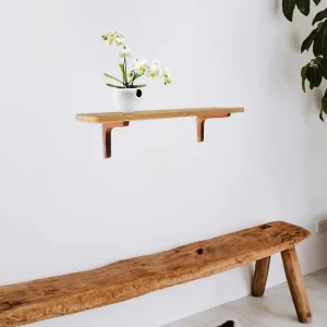 Alternative view of Sturdy wood shelf bracket L-formad hörnbeslag för vägghylla