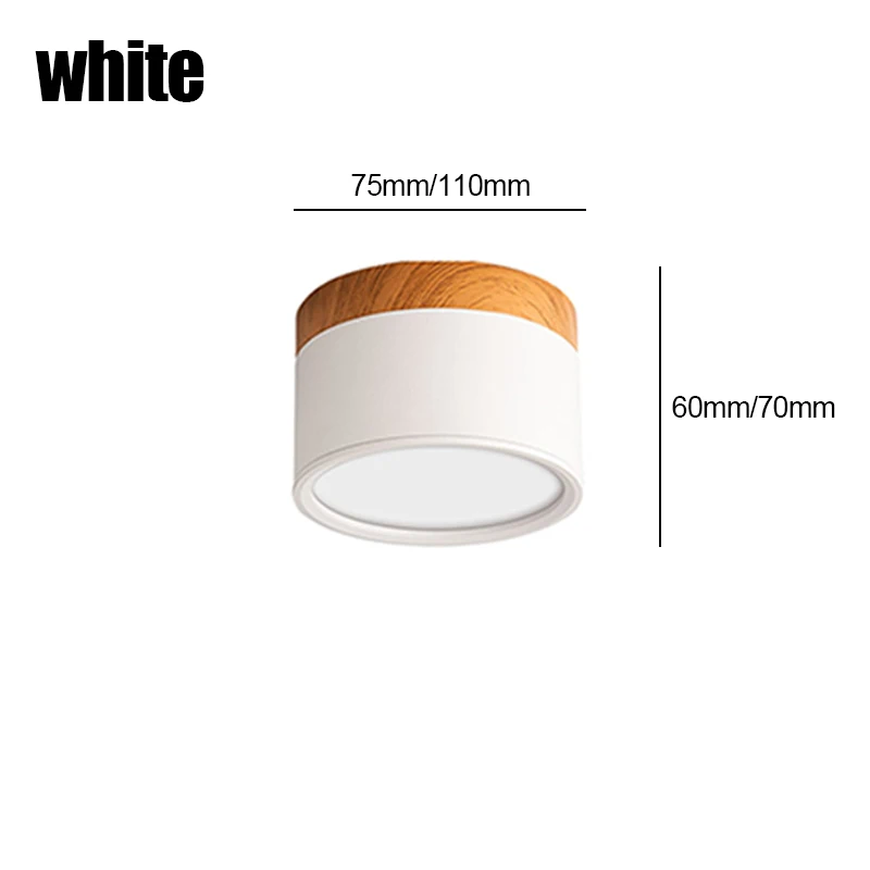 LED takspotlight 5W–15W, nordisk ytmonterad taklampa med dimmer 7 LED takspotlight 5W–15W, nordisk ytmonterad taklampa med dimmer - Bild 7