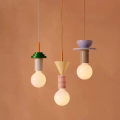 Nordisk pendellampa i trä med LED, E27 och modern design 29 Nordisk pendellampa i trä med LED, E27 och modern design