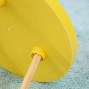 Runt minimalistiskt soffbord 40 cm i svart, vitt eller gult