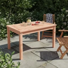 Trädgårdsbord i massivt douglasträ 82,5 x 50,5 x 45 cm