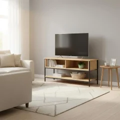 TV-bänk Sonoma ek 100x35x45 cm i konstruerat trä
