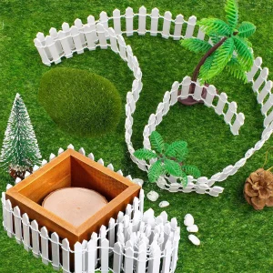 Alternative view of Miniatyrstaket i trä för trädgård, bonsai och DIY-dekoration