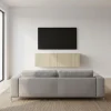Väggmonterat TV-skåp Sonoma ek 100 x 30 x 30 cm i konstruerat trä