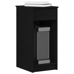Computer cabinet med låda för PC-torn och kabelförvaring