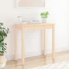 Rustik smal konsolbord i massiv furu 80 x 40 x 75 cm