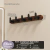 wood L black 5hooks
