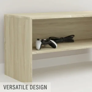 TV-bänk Sonoma-ek 80x40x40 cm i konstruerat trä