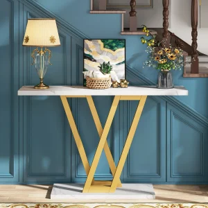 Industriell console table i 110 cm till hall och vardagsrum