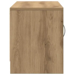Handgjord TV-bänk i ek, 102 x 30 x 37,5 cm, modern förvaring