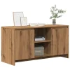Handgjord tv-bänk i eklook 102 x 37,5 x 52,5 cm, modern stil