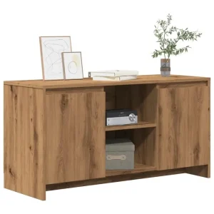 Handgjord tv-bänk i eklook 102 x 37,5 x 52,5 cm, modern stil