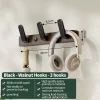 wood black 3hooks
