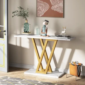 Alternative view of Industriell console table i 110 cm till hall och vardagsrum